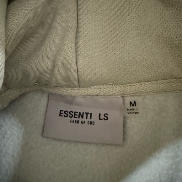 Essentials Olive Green Hoodie - Picture 5 of 5